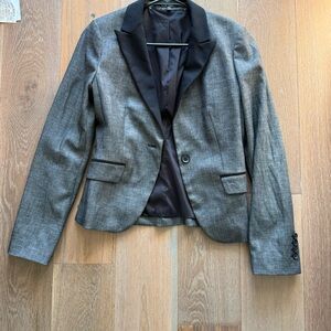 Express Charcoal and Black Jacket